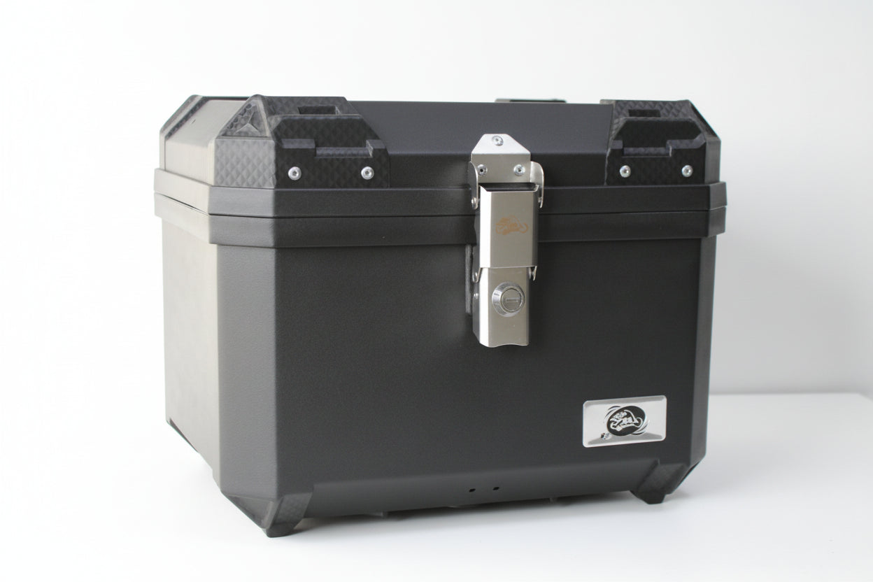 Baúl para Moto Ultra Resistente en Polímero de Alta Durabilidad 45L