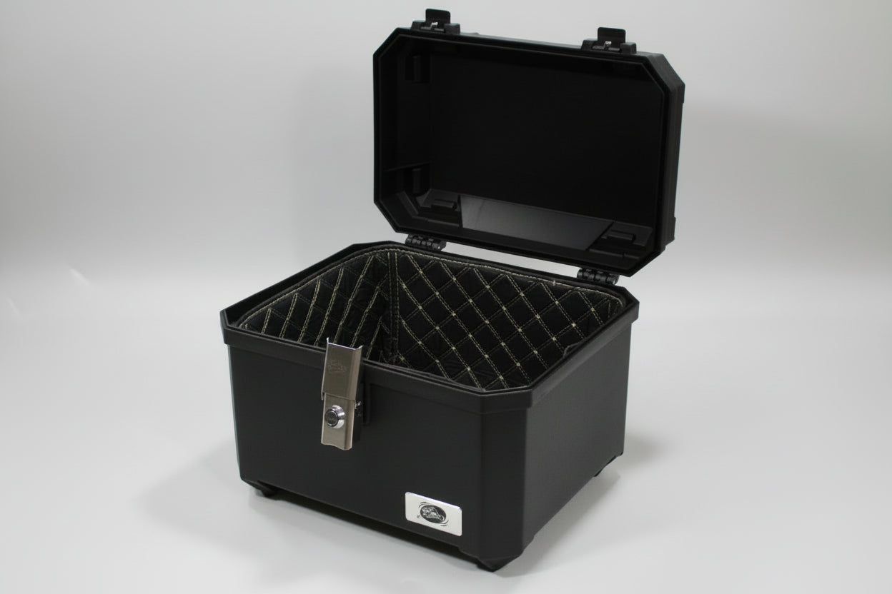 Baúl para Moto Ultra Resistente en Polímero de Alta Durabilidad 45L