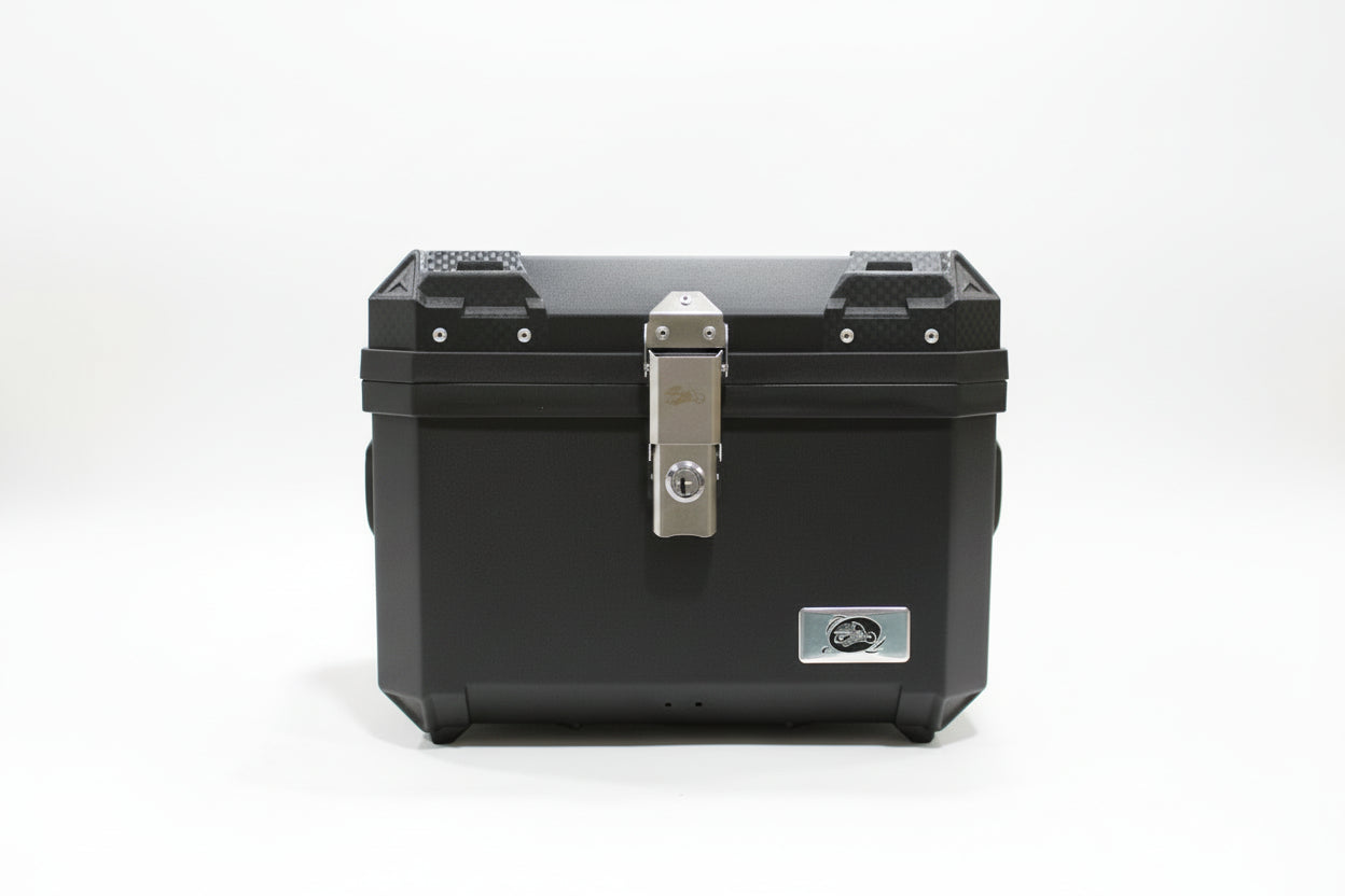 Baúl para Moto Ultra Resistente en Polímero de Alta Durabilidad 45L