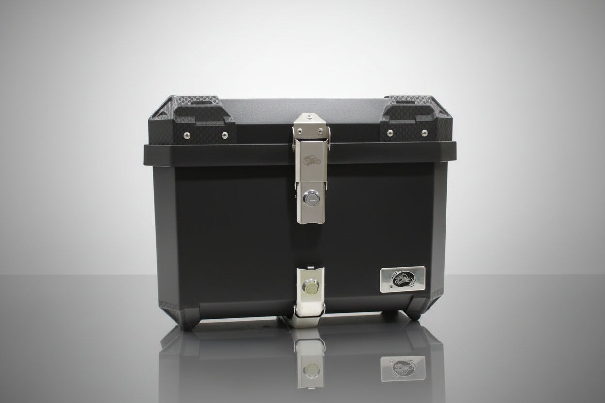 Baúl para Moto Ultra Resistente en Polímero de Alta Durabilidad 55L