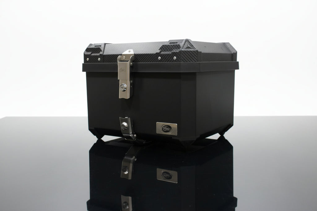 Baúl para Moto Ultra Resistente en Polímero de Alta Durabilidad 55L